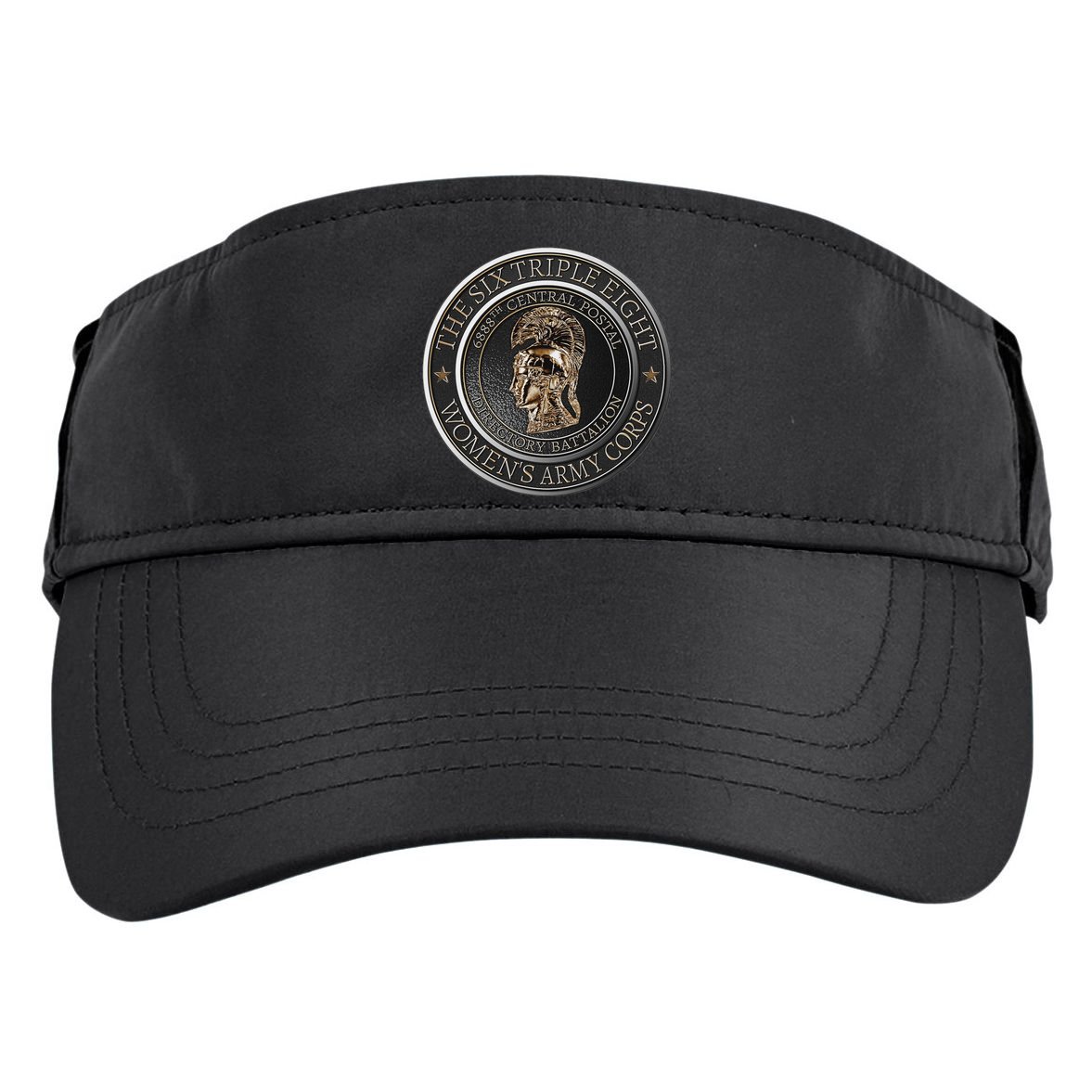 6888th Battalion Black History Tribute Adult Drive Performance Visor