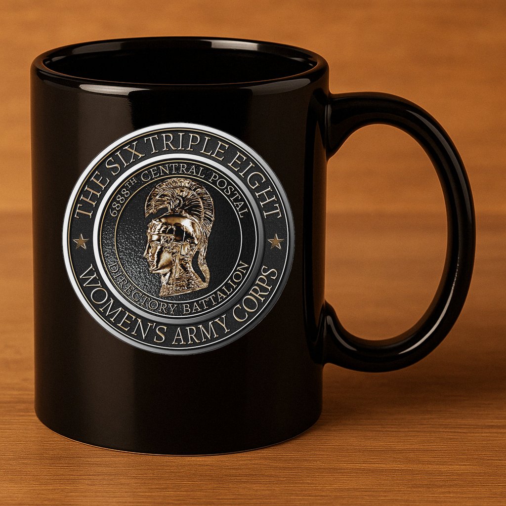 6888th Battalion Black History Tribute 11oz C Handle Ceramic Mug