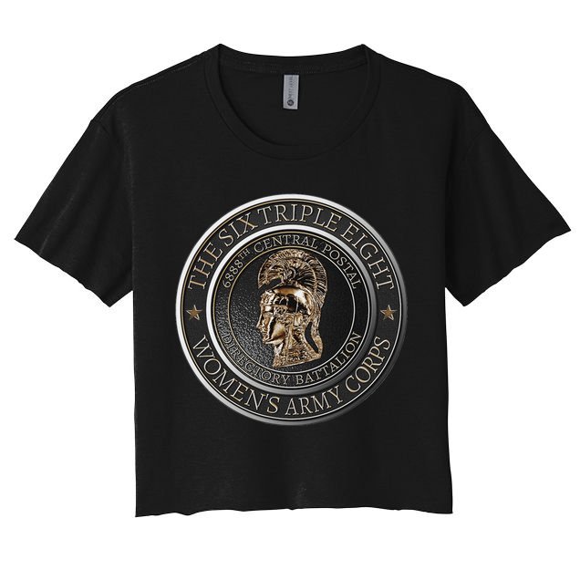 6888th Battalion Black History Tribute Crop Top