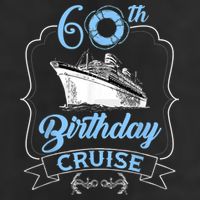 60th Birthday Cruise Adult Drive Performance Visor