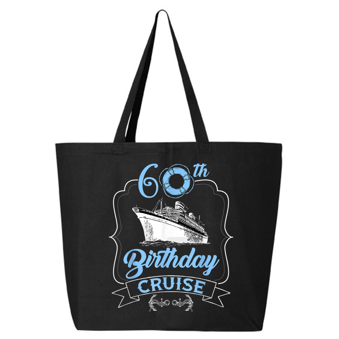 60th Birthday Cruise 25L Jumbo Tote