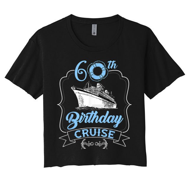 60th Birthday Cruise Crop Top