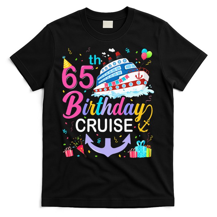 65th Birthday Cruise 65 Years Old Cruising T-Shirt