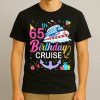 65th Birthday Cruise 65 Years Old Cruising T-Shirt