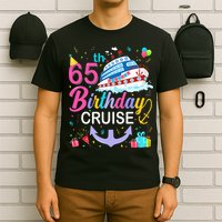 65th Birthday Cruise 65 Years Old Cruising T-Shirt