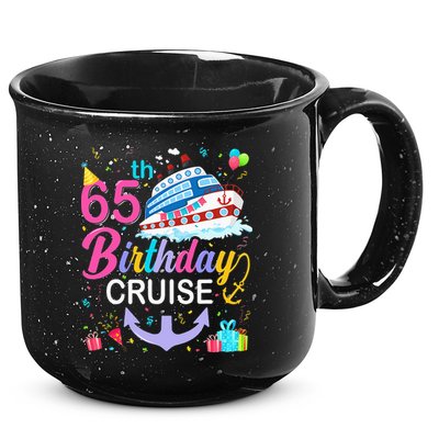 65th Birthday Cruise 65 Years Old Cruising 15oz Campfire Ceramic Mug