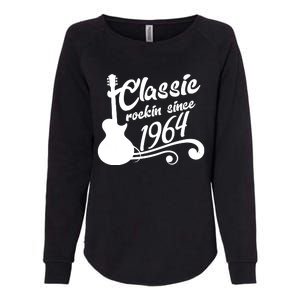 60th Birthday Classic Rockin Since 1964 Womens California Wash Sweatshirt