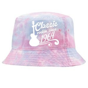 60th Birthday Classic Rockin Since 1964 Tie-Dyed Bucket Hat