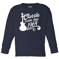 60th Birthday Classic Rockin Since 1964 Toddler Long Sleeve Shirt