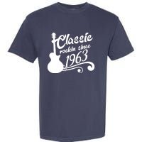 60th Birthday Classic Rockin Since 1963 Garment-Dyed Heavyweight T-Shirt