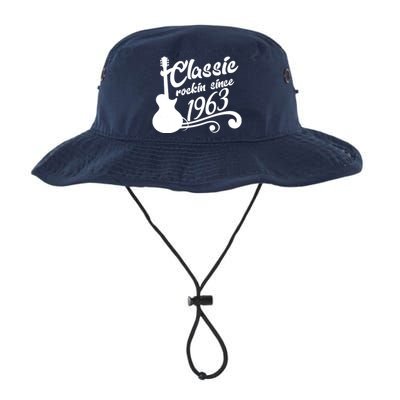 60th Birthday Classic Rockin Since 1963 Legacy Cool Fit Booney Bucket Hat