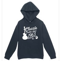 60th Birthday Classic Rockin Since 1963 Urban Pullover Hoodie