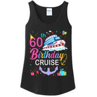 60th Birthday Cruise 60 Years Old Cruising Crew Bday Party Ladies Essential Tank