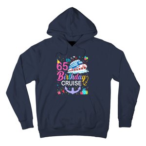 65th Birthday Cruise 65 Years Old Cruising Crew Bday Party Hoodie