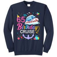 65th Birthday Cruise 65 Years Old Cruising Crew Bday Party Sweatshirt