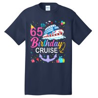 65th Birthday Cruise 65 Years Old Cruising Crew Bday Party Tall T-Shirt