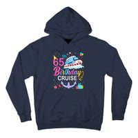 65th Birthday Cruise 65 Years Old Cruising Crew Bday Party Tall Hoodie