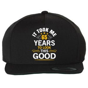 65th Birthday design Took Me 65 Years Old Birthday Wool Snapback Cap