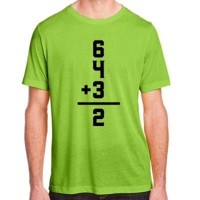 6432 Baseball Double Play Funny Baseball 6 4 3 2 Adult ChromaSoft Performance T-Shirt