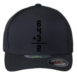 6432 Baseball Double Play Funny Baseball 6 4 3 2 Flexfit Unipanel Trucker Cap