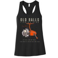 60th Birthday Fishing Pun Over The Hill 60 Women's Racerback Tank