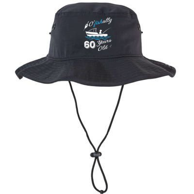 60th Birthday Fishing Boat 60 Years Old Fisherman Legacy Cool Fit Booney Bucket Hat