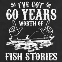 60th Birthday Fisherman  Funny Bass Fishing Gift Idea Hat