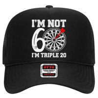 60th Birthday Funny Triple 20 Darts Trucker Hat