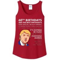 60th Birthday Gift Funny Trump Quote Ladies Essential Tank