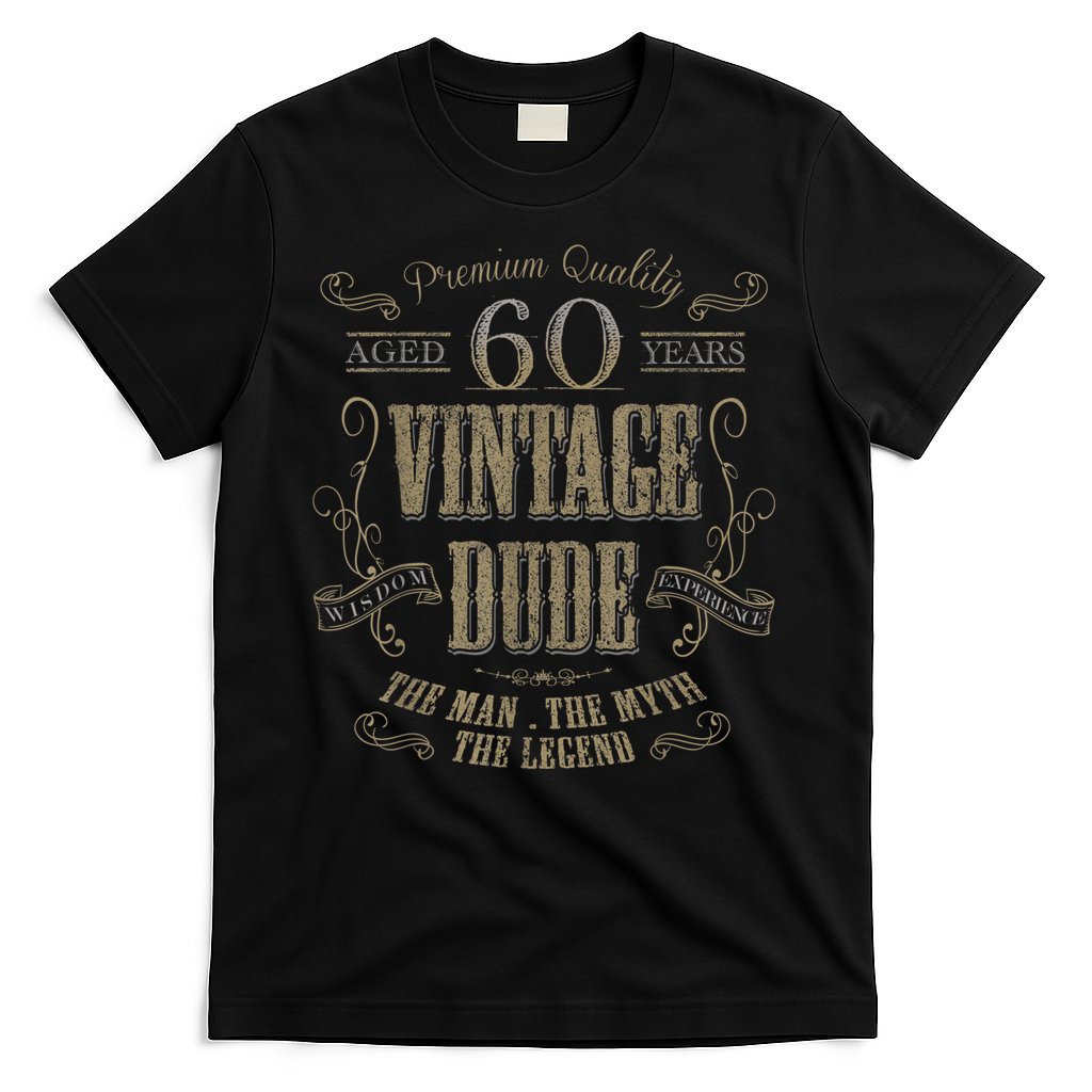 60th birthday gift idea for Vintage Lover 60 years old Dude T-Shirt