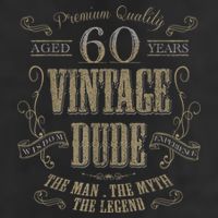60th birthday gift idea for Vintage Lover 60 years old Dude Beanie