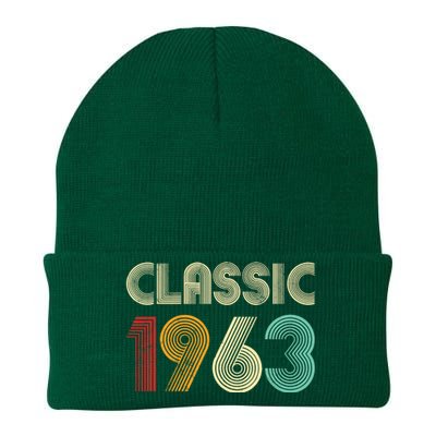 60th Birthday Gift Classic 1963 60 Years Old Knit Cap Winter Beanie