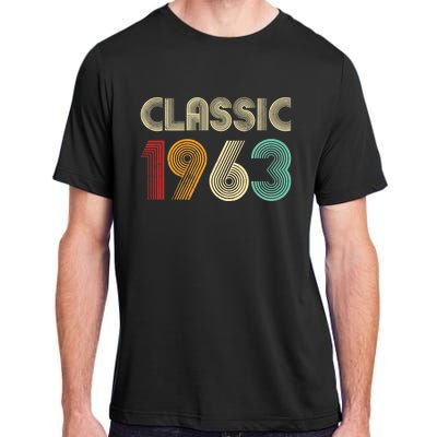 60th Birthday Gift Classic 1963 60 Years Old Adult ChromaSoft Performance T-Shirt