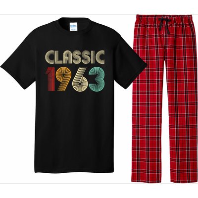 60th Birthday Gift Classic 1963 60 Years Old Pajama Set