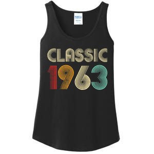 60th Birthday Gift Classic 1963 60 Years Old Ladies Essential Tank