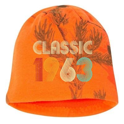 60th Birthday Gift Classic 1963 60 Years Old Kati - Camo Knit Beanie