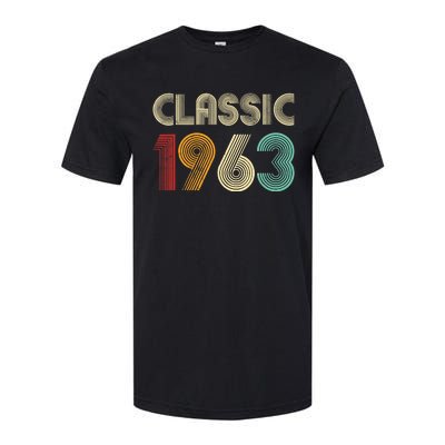 60th Birthday Gift Classic 1963 60 Years Old Softstyle® CVC T-Shirt