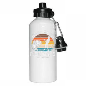 69th Birthday Gift For Fisherman Funny Fishing 69 Bday Aluminum Water Bottle