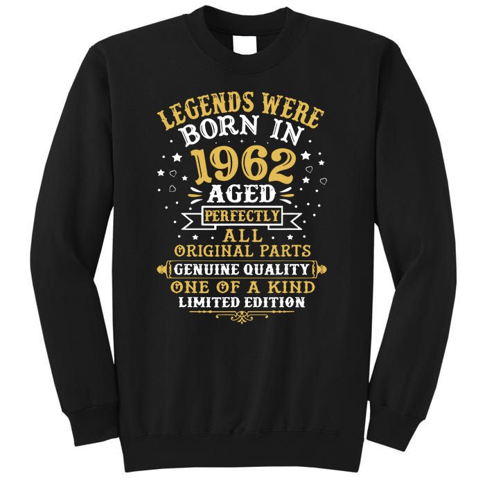 60th Birthday Gift Vintage 1962 Sweatshirt