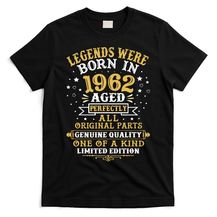 60th Birthday Gift Vintage 1962 T-Shirt