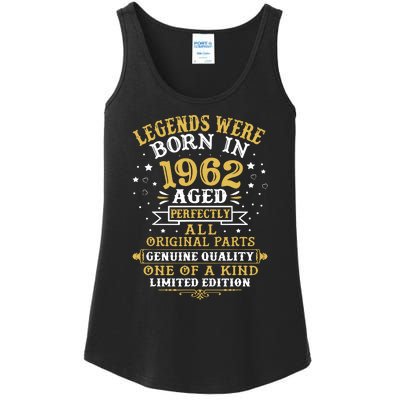 60th Birthday Gift Vintage 1962 Ladies Essential Tank