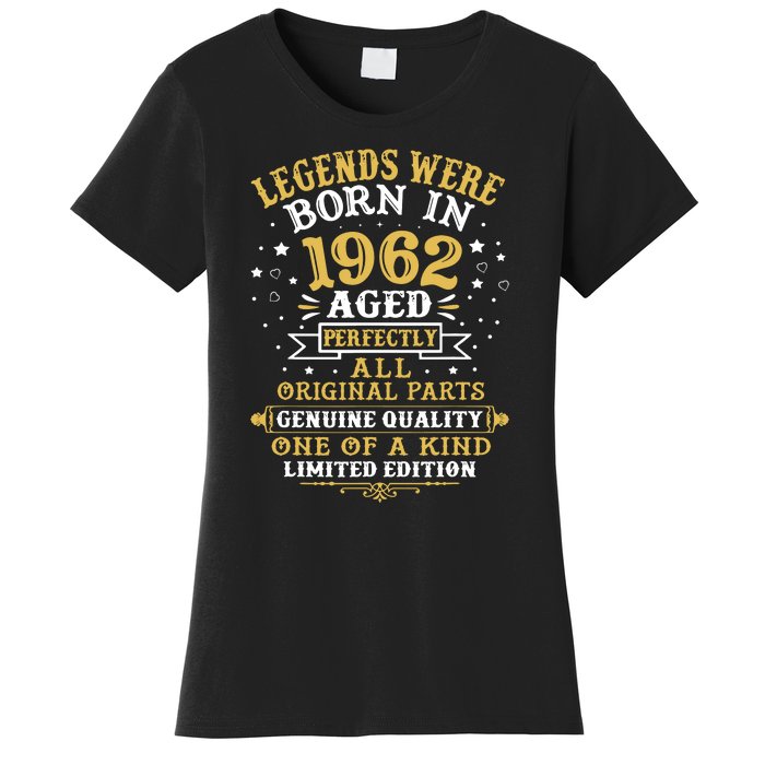 60th Birthday Gift Vintage 1962 Women's T-Shirt