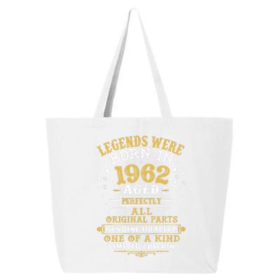 60th Birthday Gift Vintage 1962 25L Jumbo Tote