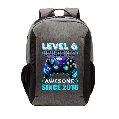 6th Birthday Gamer 6 Year Old Funny Bday Boy Six Son Vector Backpack