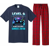 6th Birthday Gamer 6 Year Old Funny Bday Boy Six Son Pajama Set