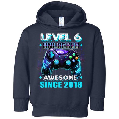 6th Birthday Gamer 6 Year Old Funny Bday Boy Six Son Toddler Hoodie