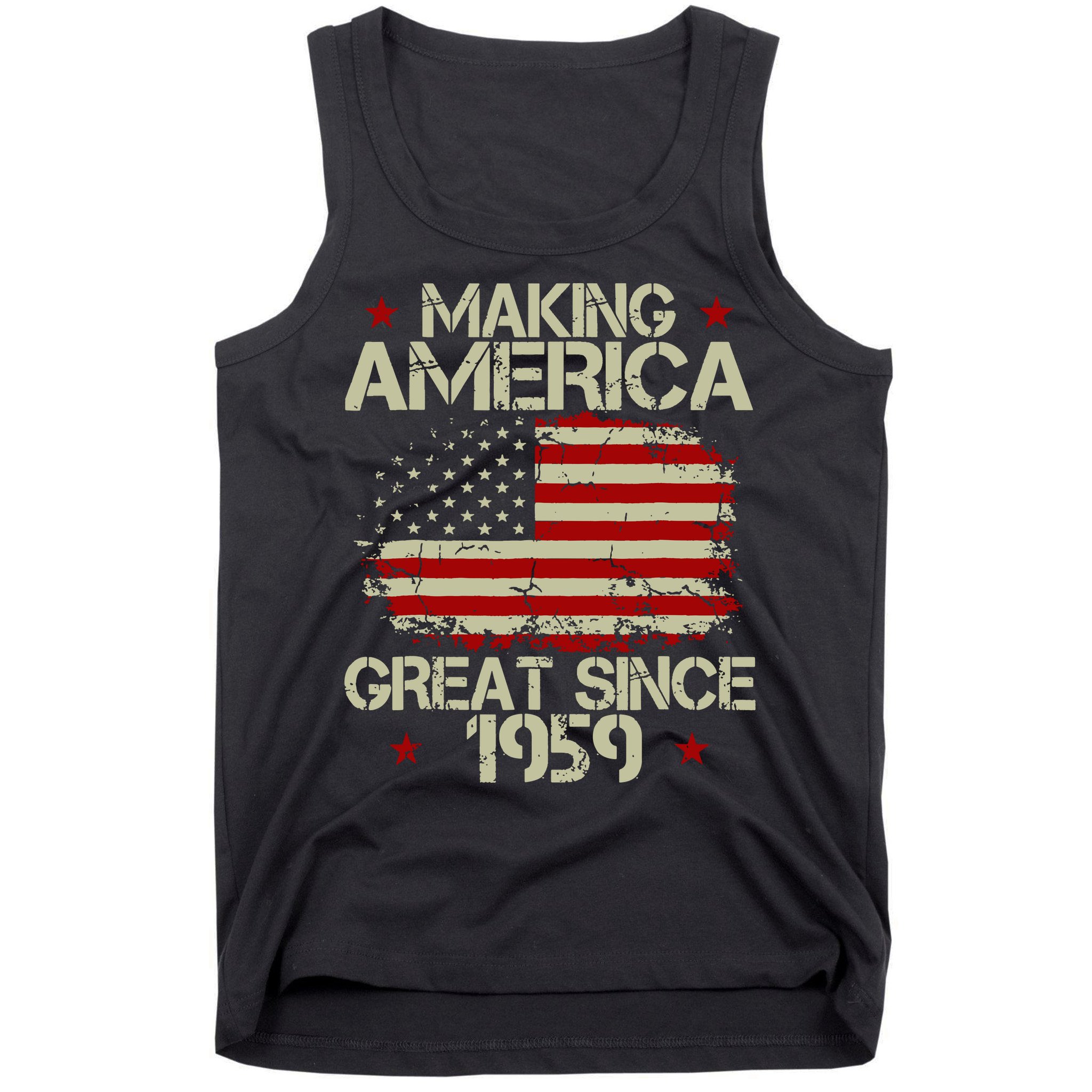 60th Birthday Gifts Making America Great Since 1959 Tank Top