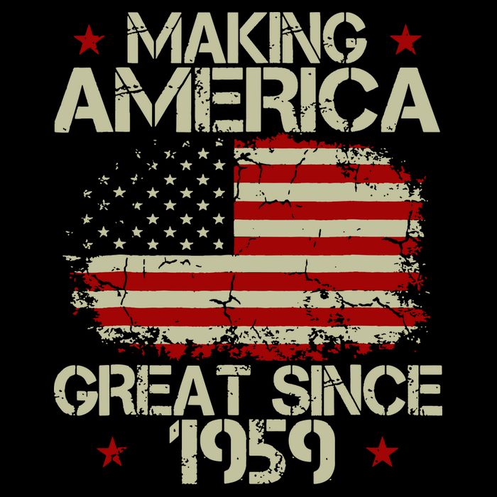 60th Birthday Gifts Making America Great Since 1959 Tank Top