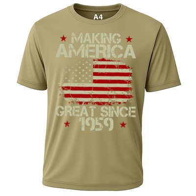 60th Birthday Gifts Making America Great Since 1959 Performance Shirt