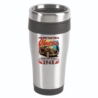 60th Birthday Im Not Old Im A Classic 1965 Custom Built 16oz Travel Tumbler